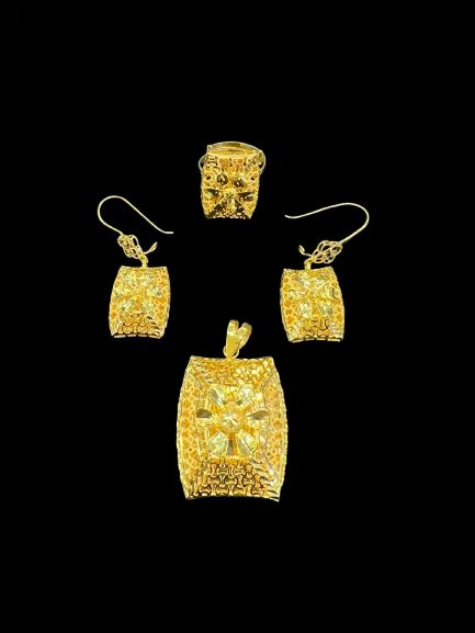 21k- Pendant Set Bahrani 16.9 Gram