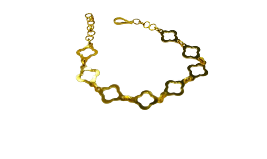 Clover Link Gold Bracelet