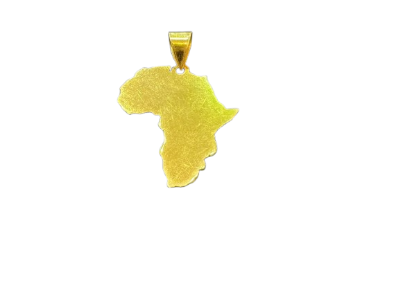 21k - AFRICA Pendant 4.4 Gram