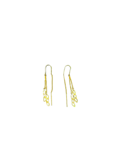 21k- Dubai Earings 3.7 Grams