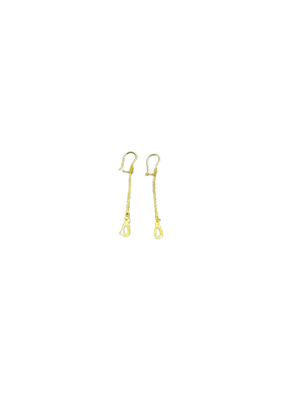 21k- Dubai Earings 1.8 Grams