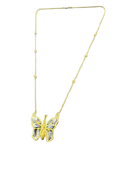 Black & White Butterfly Chain 5.3 g