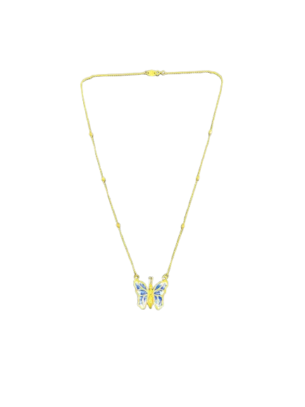 Black & White Butterfly Chain 5.3 g